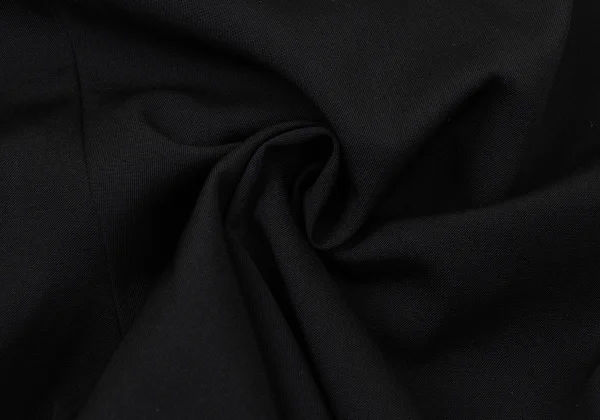Yohji Yamamoto NOIR Wool Gabardine Half Drape Wrap Switching Cropped Pants K-170835_016