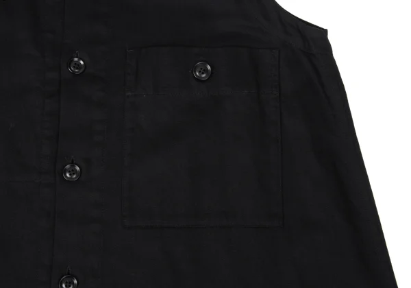 Y's Cotton Cut-off Collar Sleeveless Shirt Dress K-170836_006