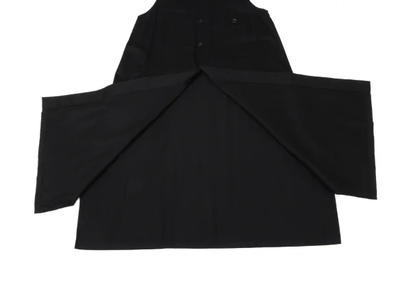 Y's Cotton Cut-off Collar Sleeveless Shirt Dress K-170836_010