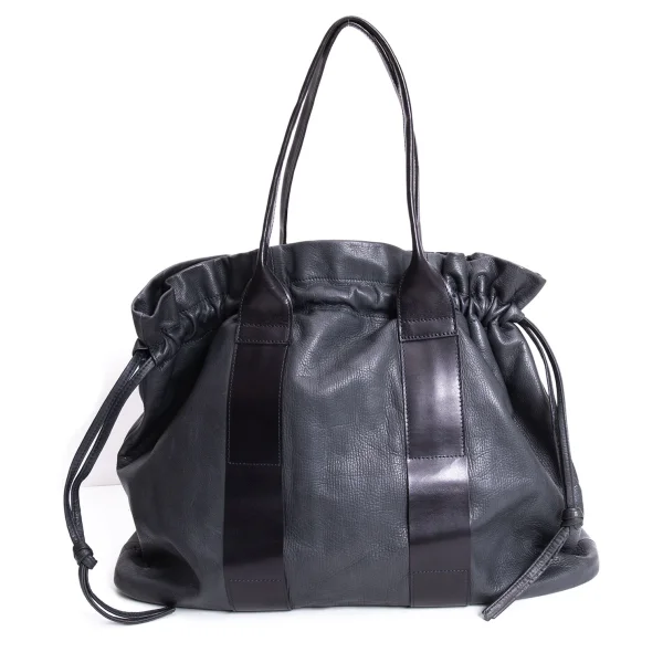 Y's Draw String Leather Bag K-170840_002