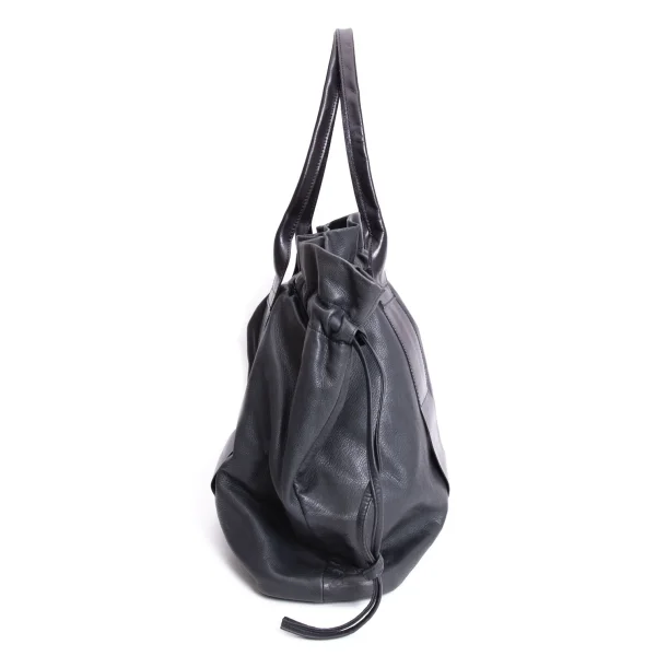 Y's Draw String Leather Bag K-170840_005