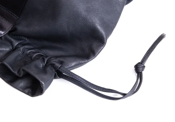 Y's Draw String Leather Bag K-170840_009