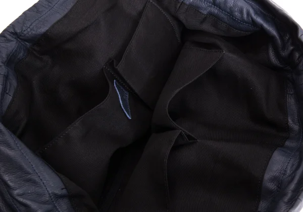 Y's Draw String Leather Bag K-170840_011