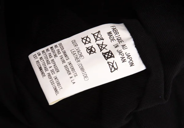 Y's Draw String Leather Bag K-170840_012