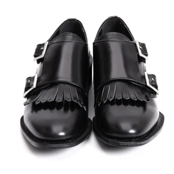 KAYO NAKAMURA by Y's Fringe Double Monk Strap Leather Shoes K-170841_002