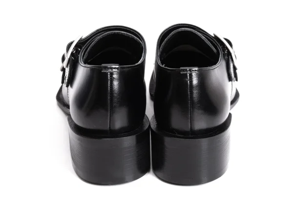 KAYO NAKAMURA by Y's Fringe Double Monk Strap Leather Shoes K-170841_004