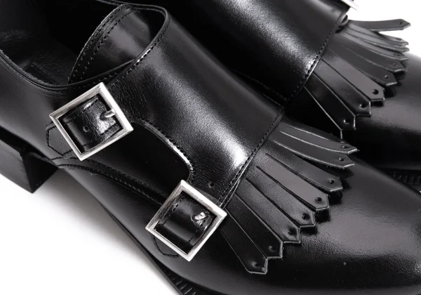 KAYO NAKAMURA by Y's Fringe Double Monk Strap Leather Shoes K-170841_006