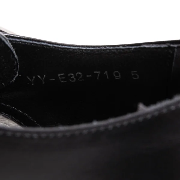 KAYO NAKAMURA by Y's Fringe Double Monk Strap Leather Shoes K-170841_014