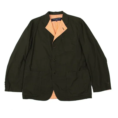 COMME des GARCONS HOMME Cotton Stripe Reversible Jacket