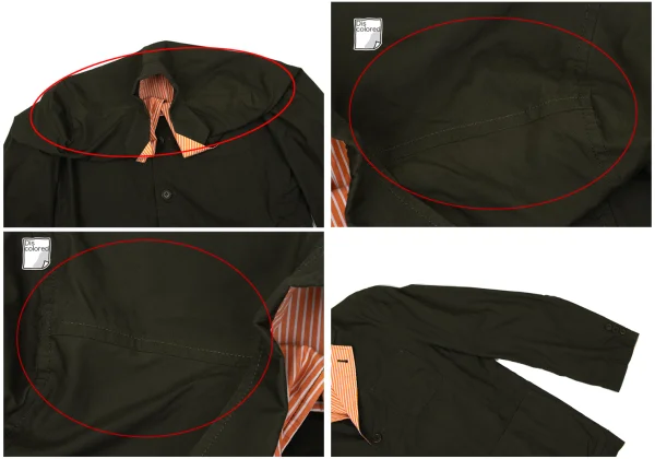 COMME des GARCONS HOMME Cotton Stripe Reversible Jacket K-170842_009