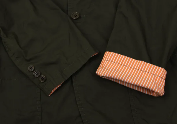 COMME des GARCONS HOMME Cotton Stripe Reversible Jacket K-170842_010