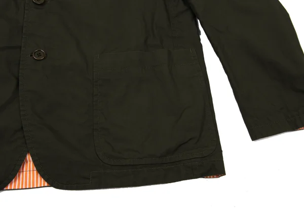 COMME des GARCONS HOMME Cotton Stripe Reversible Jacket K-170842_012