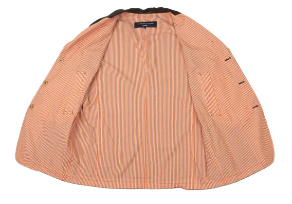 COMME des GARCONS HOMME Cotton Stripe Reversible Jacket K-170842_013
