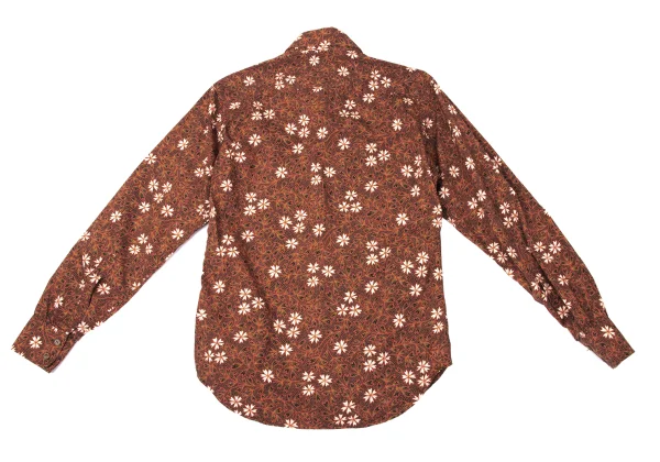 Vivienne Westwood MAN Cotton Floral Print Long-sleeved Shirt K-170845_010