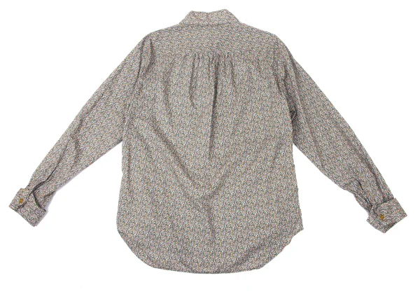 Vivienne Westwood MAN Cotton Floral Print Point Orb Embroidery Shirt K-170847_010
