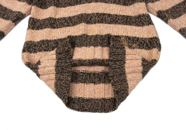 Vivienne Westwood MAN Wool Blend Orb Embroidery Striped Knit Sweater K-170848_007