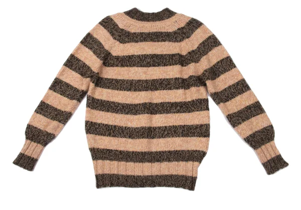 Vivienne Westwood MAN Wool Blend Orb Embroidery Striped Knit Sweater K-170848_008