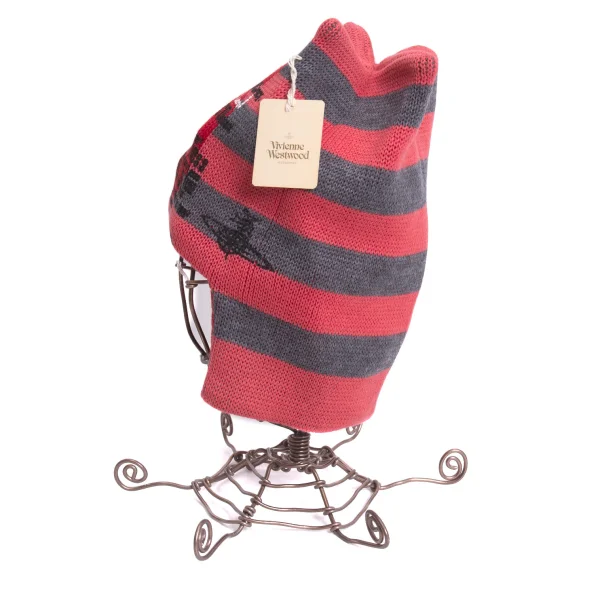 Vivienne Westwood Printed Knit Beanie K-170852_005
