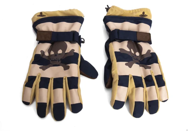Vivienne Westwood Skull Printed Glove K-170854_002