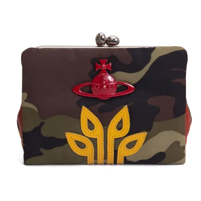 Vivienne Westwood Camo Clasp Wallet