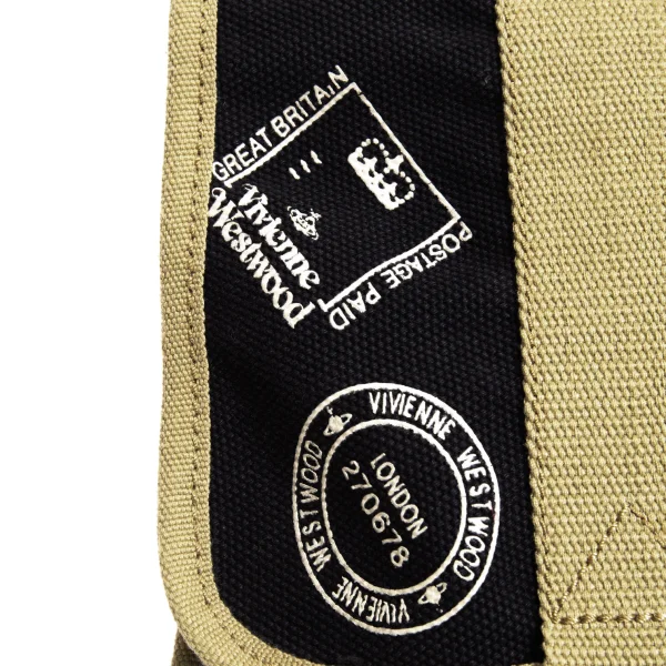 Vivienne Westwood Canvas Flap Shoulder Bag K-170856_004
