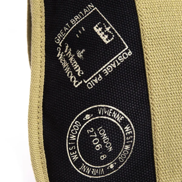 Vivienne Westwood Canvas Flap Shoulder Bag K-170856_009
