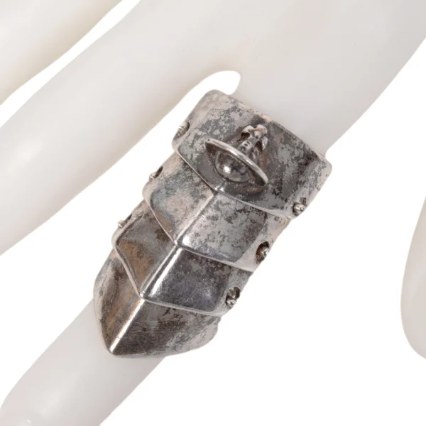 Vivienne Westwood Armor RIng Silver M (US About 6.5) K-170858_001