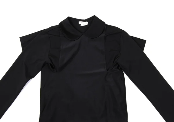 COMME des GARCONS Docking Design Stretch Round Collar Top K-170863_003