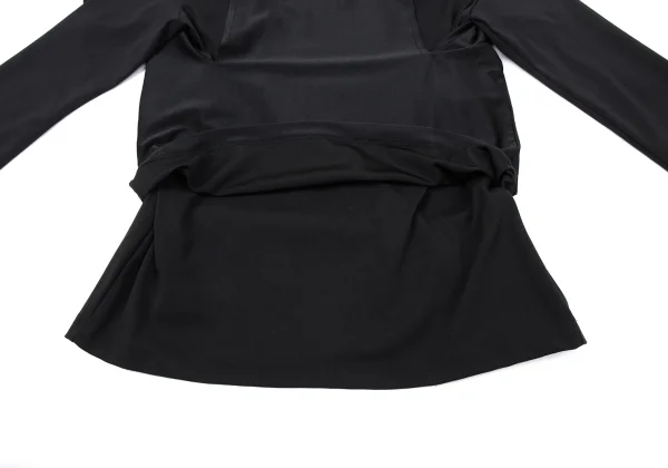 COMME des GARCONS Docking Design Stretch Round Collar Top K-170863_010