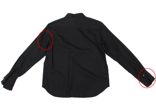tricot COMME des GARCONS Cotton Cut-off Design Blouse K-170867_012