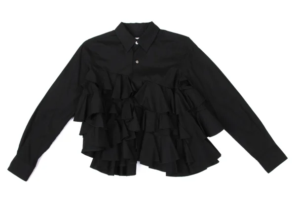 COMME des GARCONS Cotton Frill Design Blouse K-170868_002