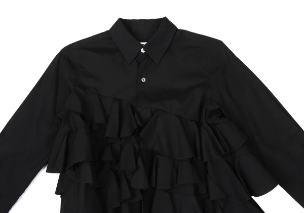 COMME des GARCONS Cotton Frill Design Blouse K-170868_003