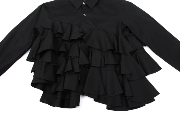COMME des GARCONS Cotton Frill Design Blouse K-170868_008
