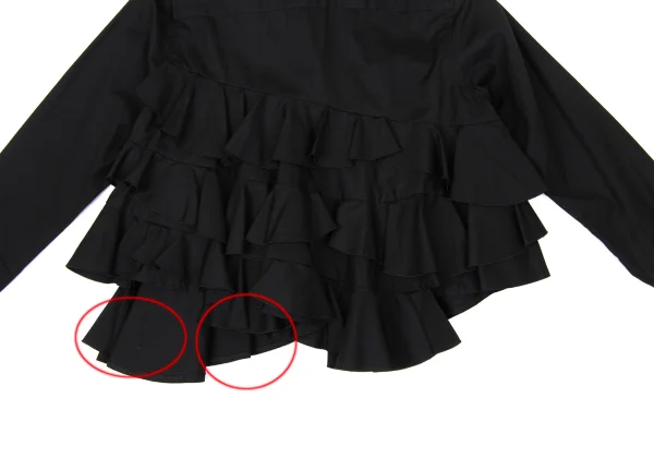 COMME des GARCONS Cotton Frill Design Blouse K-170868_015