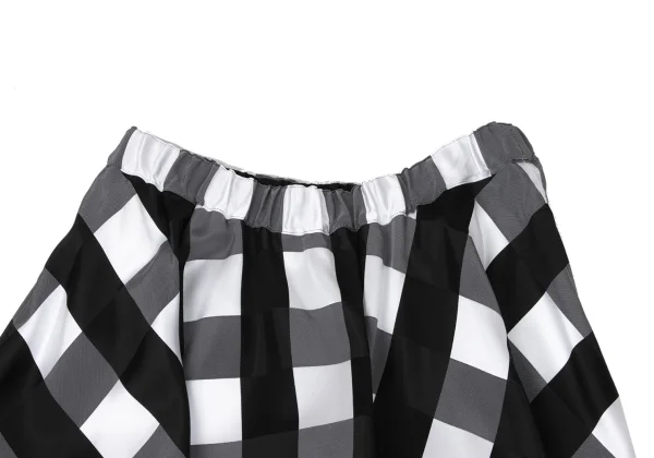 COMME des GARCONS Switching Design Check Voluminous Skirt K-170869_004
