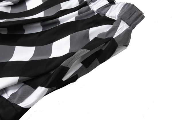 COMME des GARCONS Switching Design Check Voluminous Skirt K-170869_005