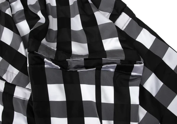 COMME des GARCONS Switching Design Check Voluminous Skirt K-170869_008