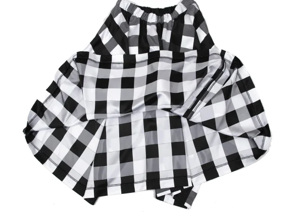 COMME des GARCONS Switching Design Check Voluminous Skirt K-170869_009