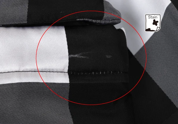 COMME des GARCONS Switching Design Check Voluminous Skirt K-170869_012