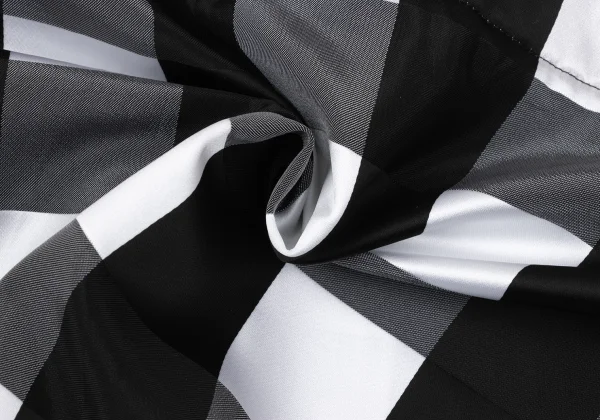 COMME des GARCONS Switching Design Check Voluminous Skirt K-170869_013