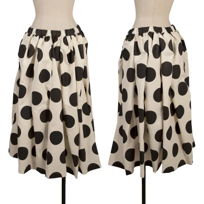 tao Cotton Dot Print Skirt