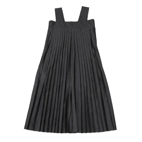 tao Cotton Poly Pleats Wide Overalls K-170871_002