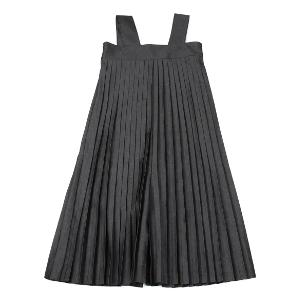 tao Cotton Poly Pleats Wide Overalls K-170871_010