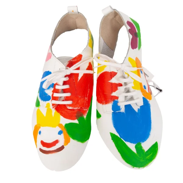 COMME des GARCONS Graffiti Painting Shoe Cover K-170873_002