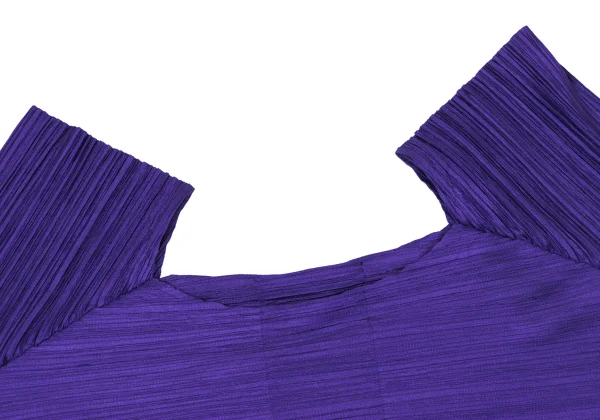 PLEATS PLEASE BOUNCE Pleats Tricolor Panel Drape Tunic K-170876_004