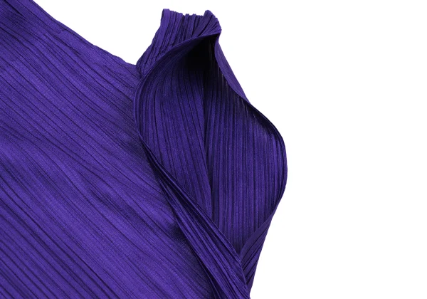 PLEATS PLEASE BOUNCE Pleats Tricolor Panel Drape Tunic K-170876_005