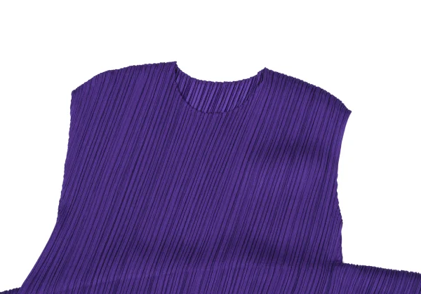 PLEATS PLEASE Pleats Hem Round Silhouette Drape Top K-170877_003