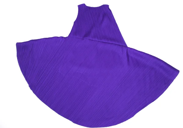 PLEATS PLEASE Pleats Hem Round Silhouette Drape Dress K-170878_008