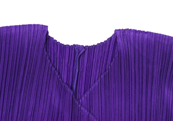 PLEATS PLEASE Buttonless Long Cardigan K-170882_004