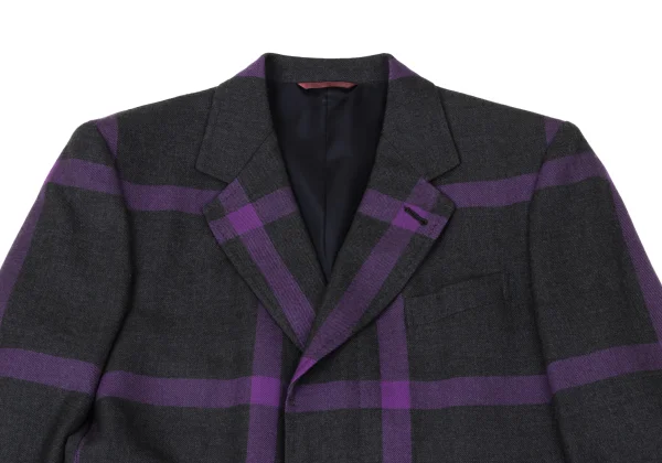 Paul Smith LONDON Wool Checkered Design Coat K-170884_002